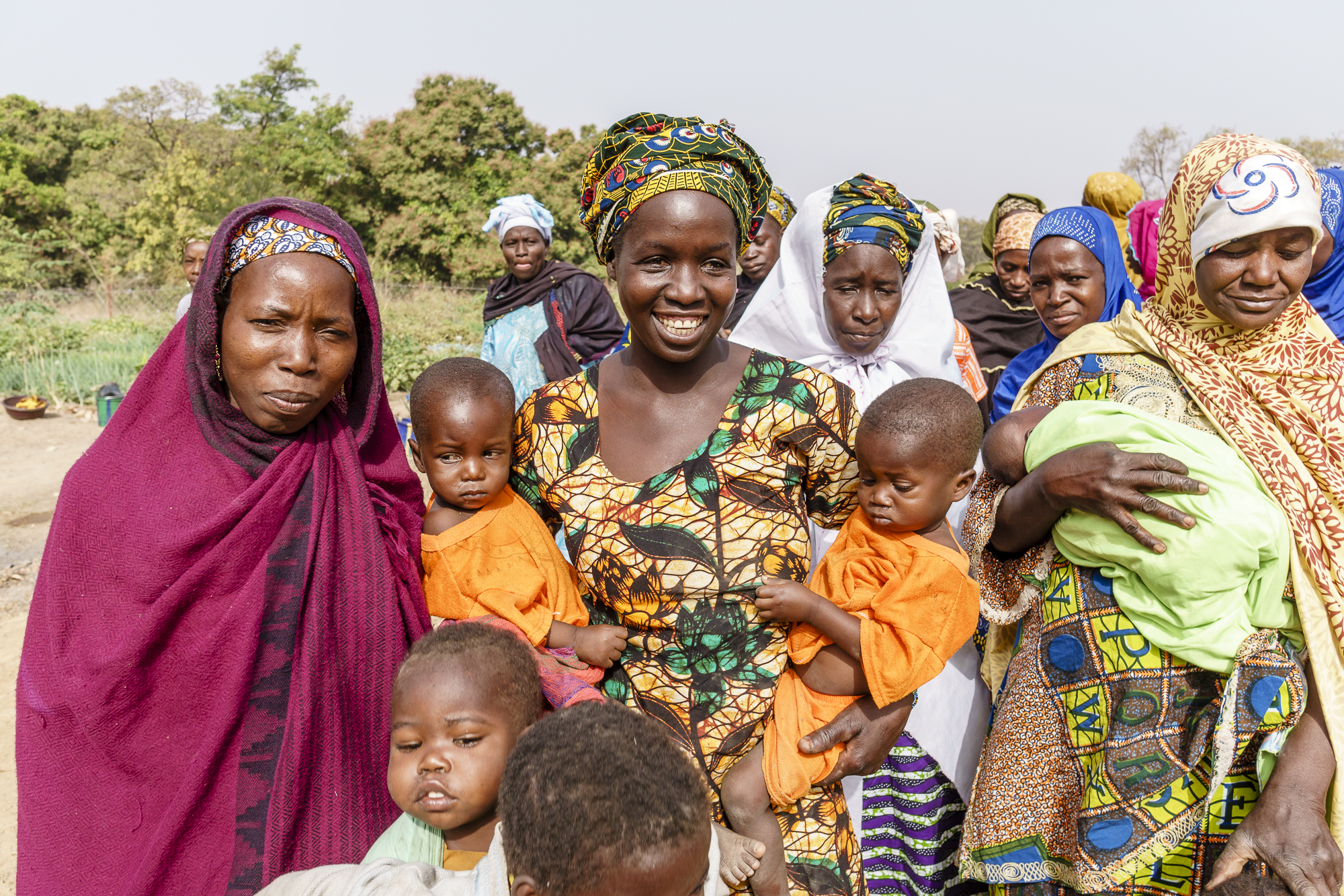 vrouwen met hun kinderen Eucord